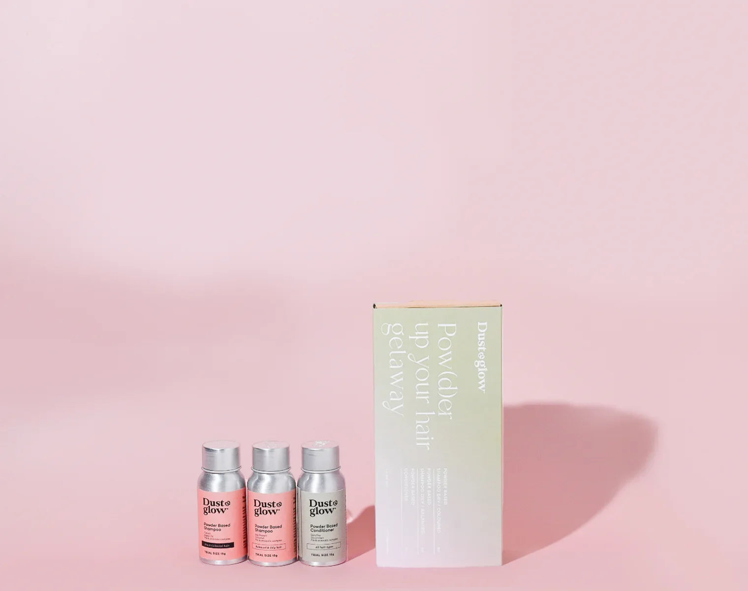 Powder Based Shampoo Dry/Coloured hair - Dust & Glow