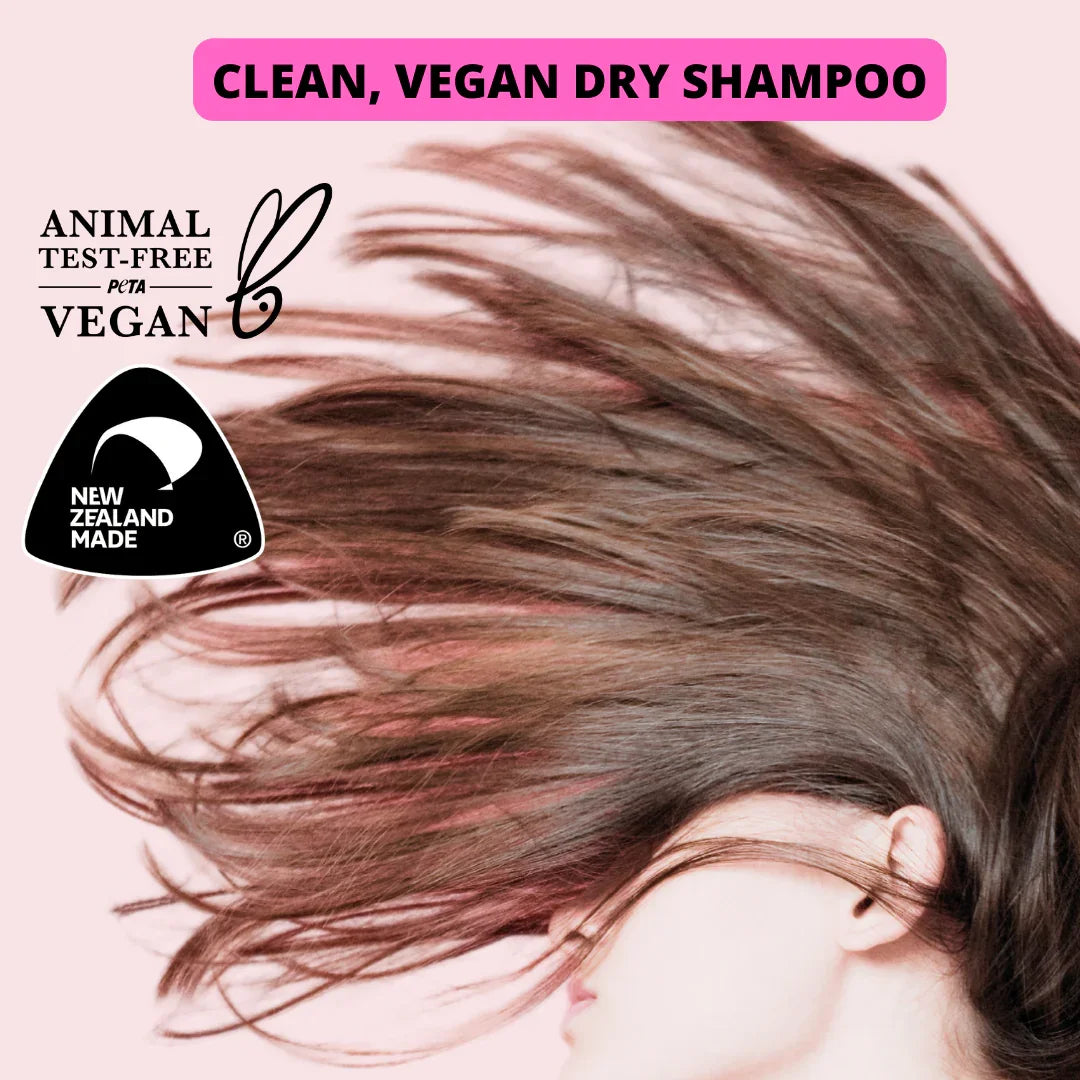 Dry Shampoo & Styling powder - Dark hair - Dust & Glow