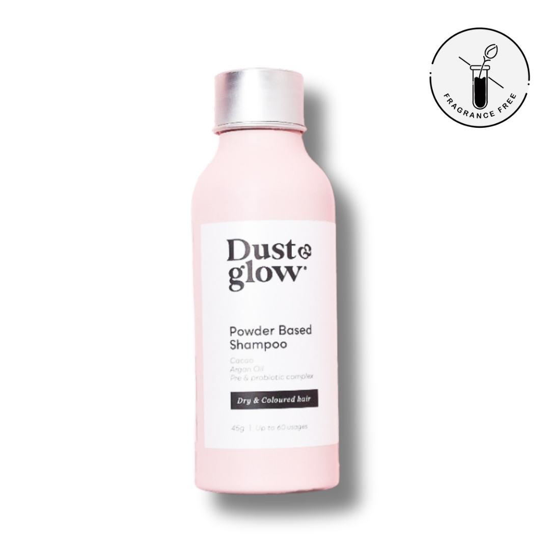 Powder Based Shampoo Dry/Coloured hair - Dust & Glow