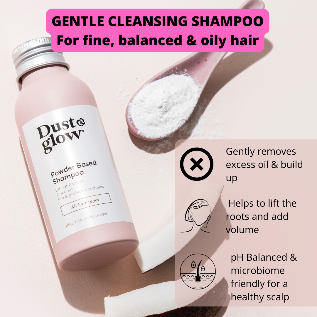 Powder Based Shampoo - Balanced to Oily Hair - Dust & Glow
