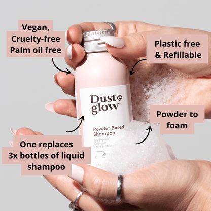 Powder Based Shampoo - Balanced to Oily Hair - Dust & Glow