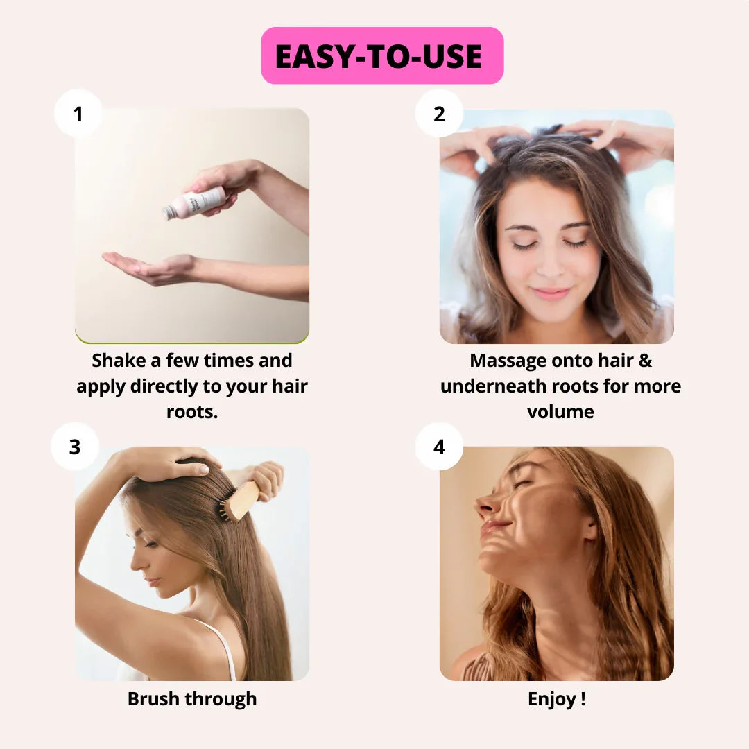 Dry Shampoo & Styling powder - Light Hair - Dust & Glow