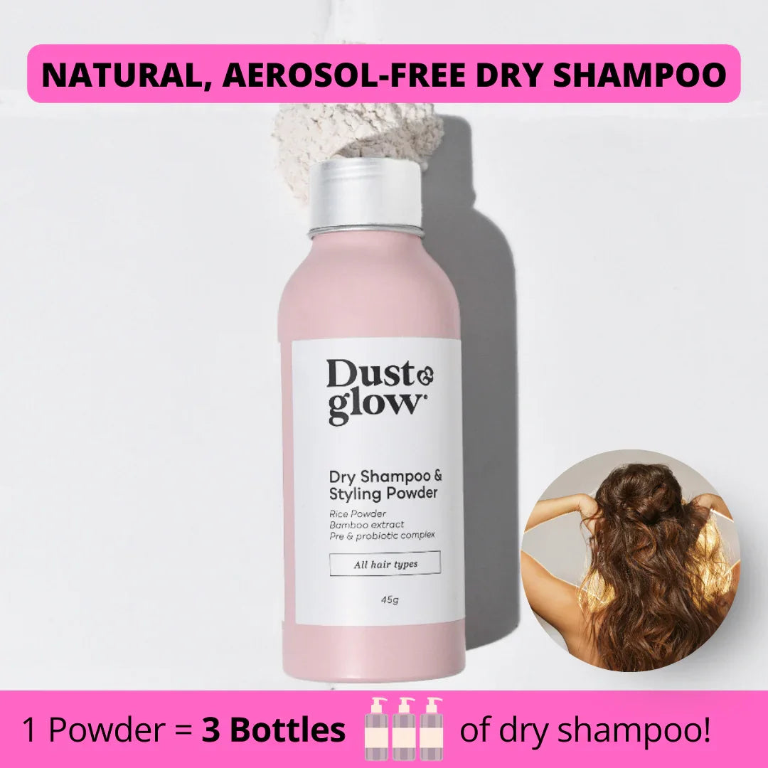 Dry Shampoo & Styling powder - Light Hair - Dust & Glow
