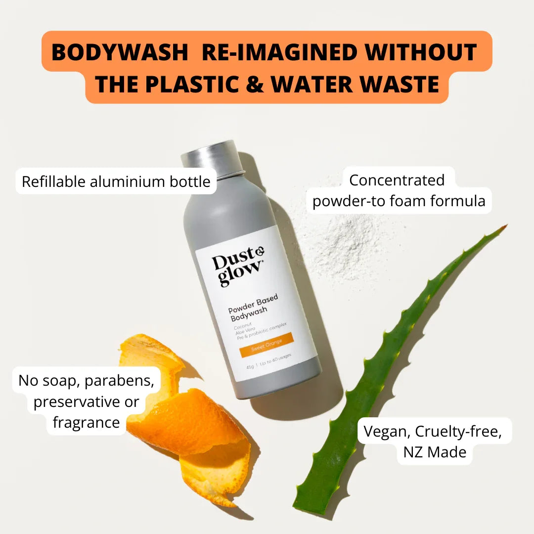 Powder Based Bodywash - Sweet Orange - Dust & Glow