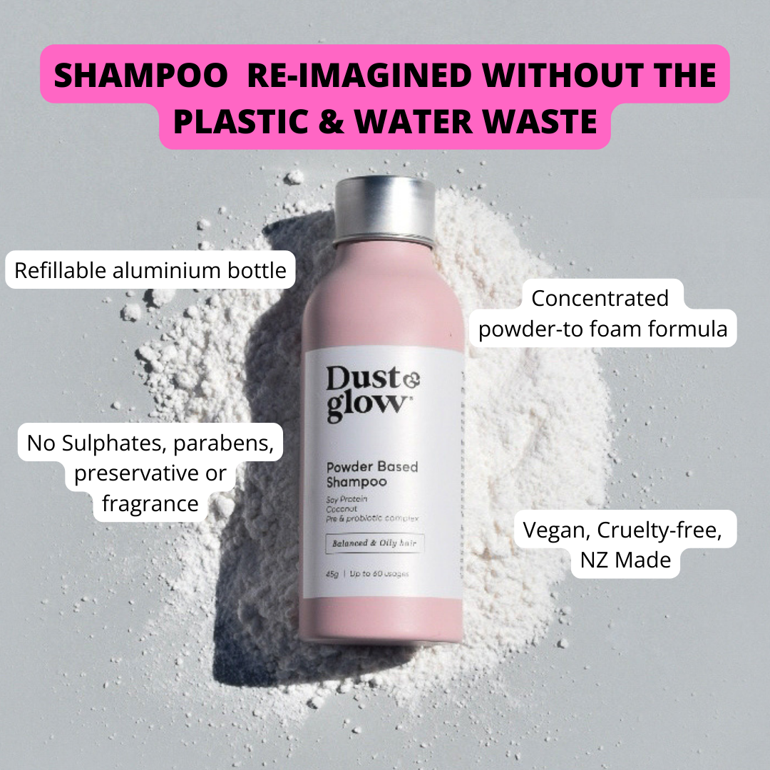 Powder Based Shampoo - Balanced to Oily Hair - Dust & Glow
