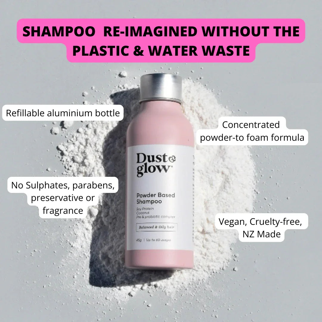 Powder Based Shampoo - Balanced to Oily Hair - Dust & Glow