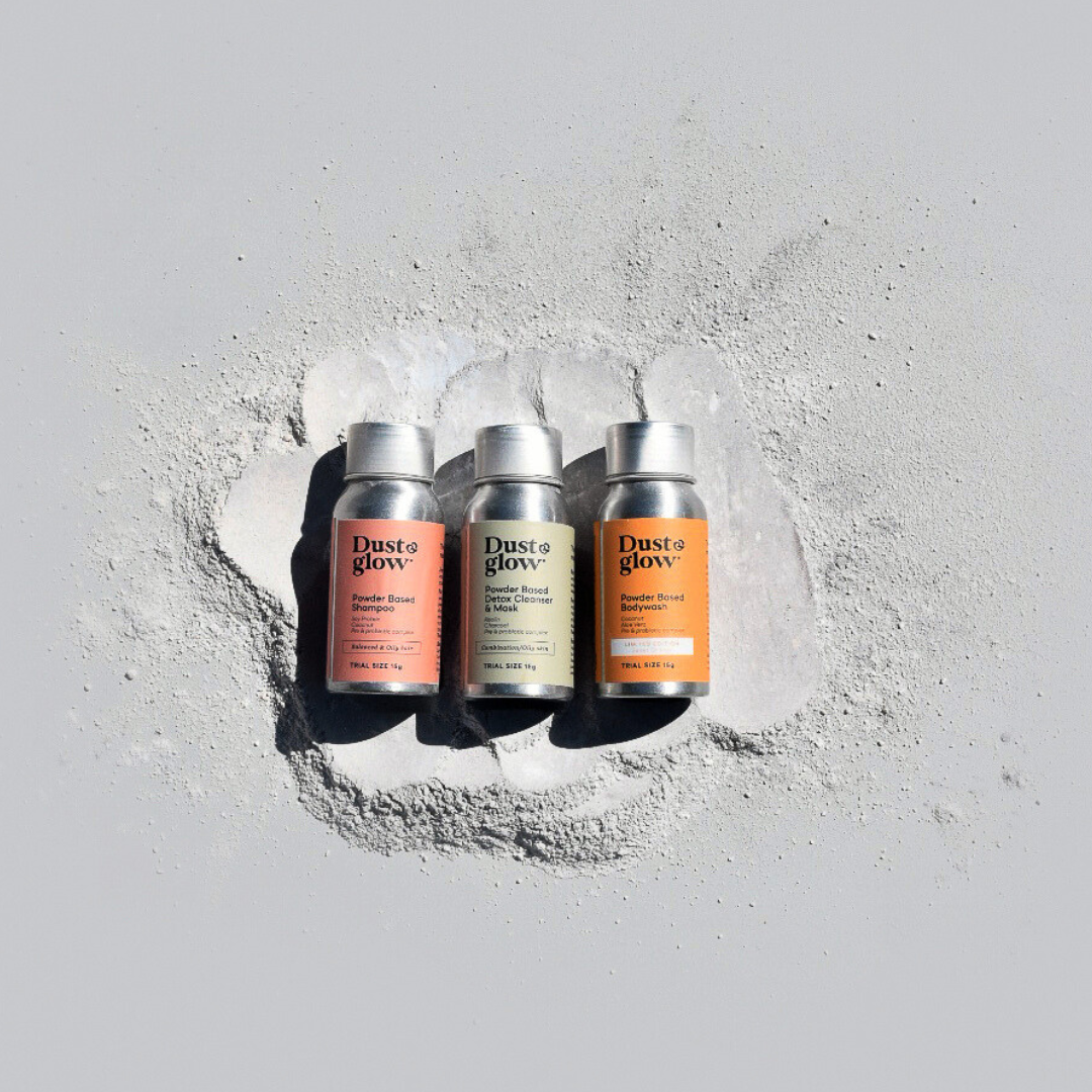 Dust&Glow Trial and Travel minis : perfect for travelling, trial or gifting