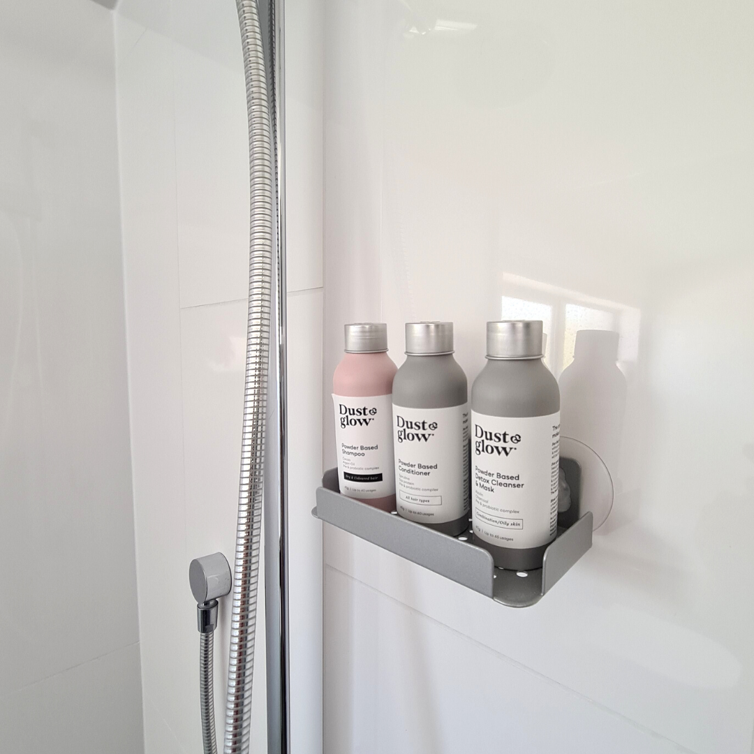Load video: Dust&amp;Glow how to use a Powder Shampoo or conditioner