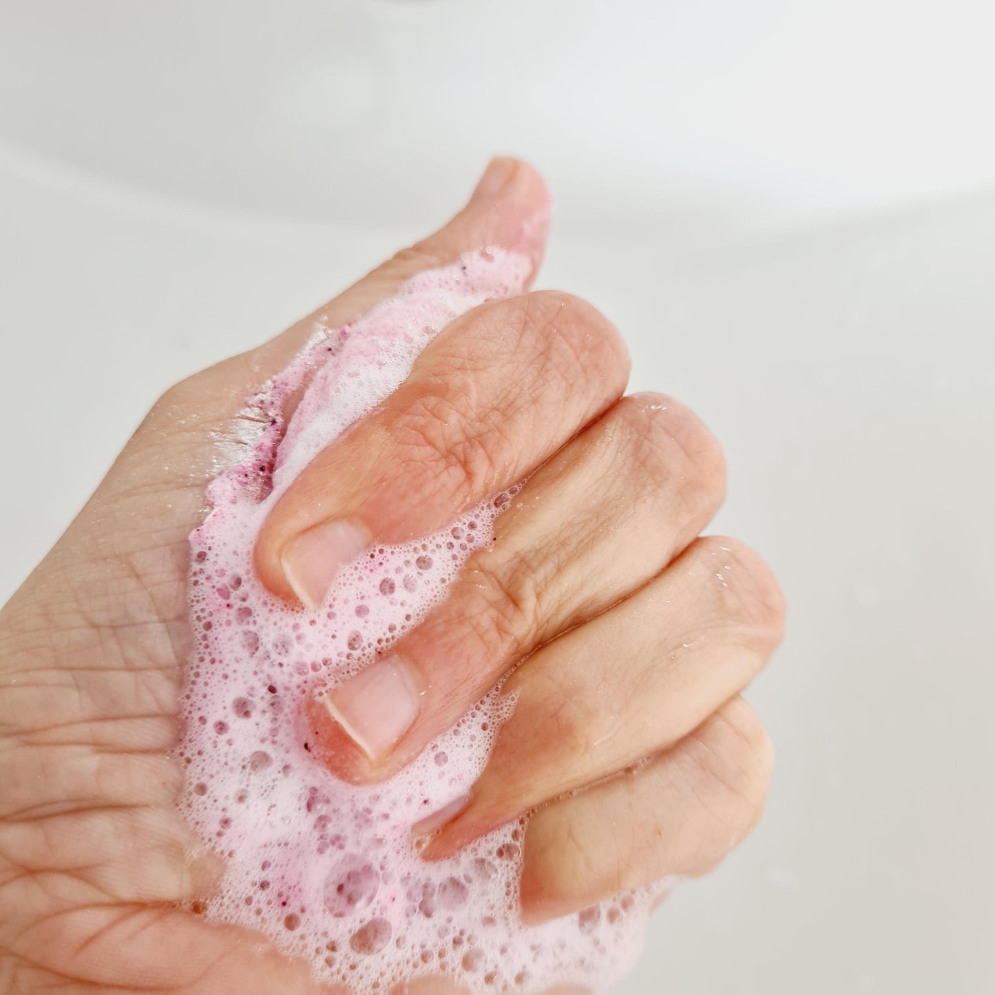 Konjac Sponge - Pink for dull & sensitive skin - Dust & Glow